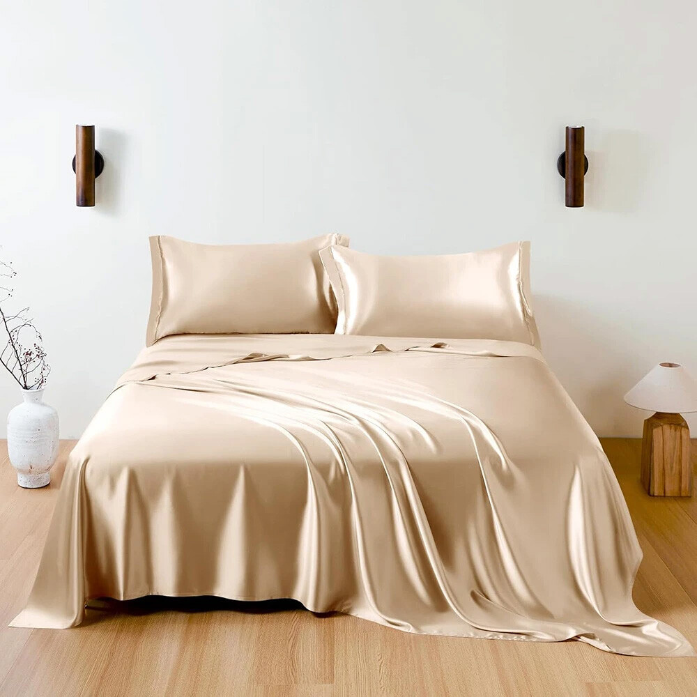 Solid Silk Bedding